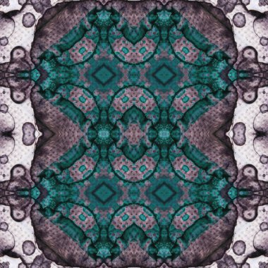 Kusursuz kaleydoskop deseni. Soyut doku. Yaratıcı ve kusursuz bir arkaplan