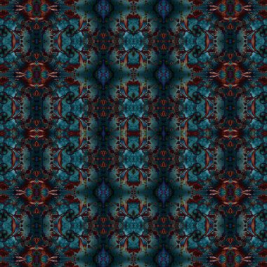 Kusursuz kaleydoskop deseni. Soyut doku. Yaratıcı ve kusursuz bir arkaplan