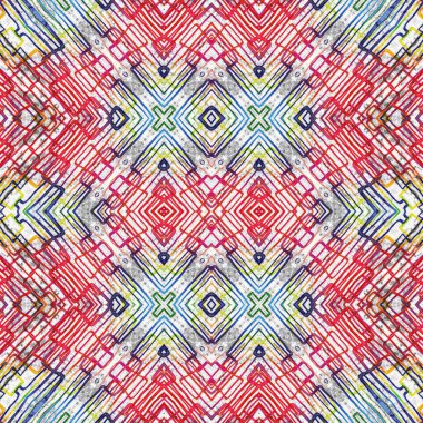 Kusursuz kaleydoskop deseni. Soyut doku. Yaratıcı ve kusursuz bir arkaplan