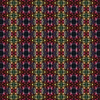 Kusursuz kaleydoskop deseni. Soyut doku. Yaratıcı ve kusursuz bir arkaplan