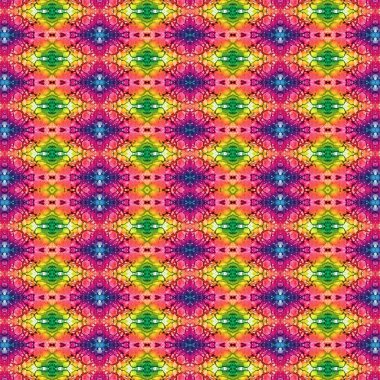 Kusursuz kaleydoskop deseni. Soyut doku. Yaratıcı ve kusursuz bir arkaplan