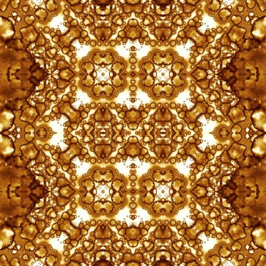 Kusursuz kaleydoskop deseni. Soyut doku. Yaratıcı ve kusursuz bir arkaplan