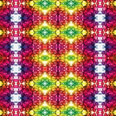 Kusursuz kaleydoskop deseni. Soyut doku. Yaratıcı ve kusursuz bir arkaplan