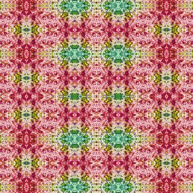 Kusursuz kaleydoskop deseni. Soyut doku. Yaratıcı ve kusursuz bir arkaplan