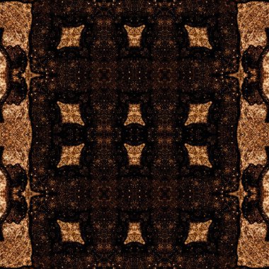 Kusursuz kaleydoskop deseni. Soyut doku. Yaratıcı ve kusursuz bir arkaplan