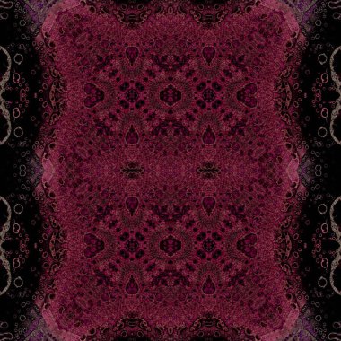 Kusursuz kaleydoskop deseni. Soyut doku. Yaratıcı ve kusursuz bir arkaplan