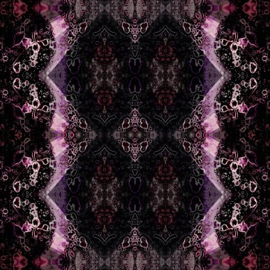 Kusursuz kaleydoskop deseni. Soyut doku. Yaratıcı ve kusursuz bir arkaplan