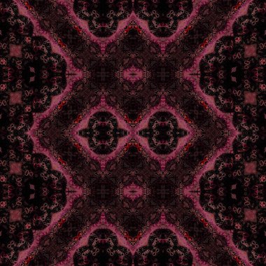 Kusursuz kaleydoskop deseni. Soyut doku. Yaratıcı ve kusursuz bir arkaplan