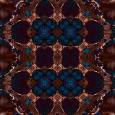 Kusursuz kaleydoskop deseni. Soyut doku. Yaratıcı ve kusursuz bir arkaplan