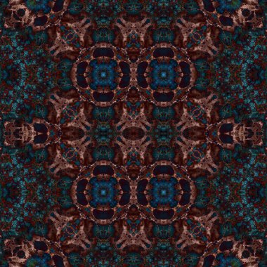 Kusursuz kaleydoskop deseni. Soyut doku. Yaratıcı ve kusursuz bir arkaplan