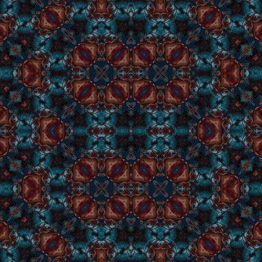 Kusursuz kaleydoskop deseni. Soyut doku. Yaratıcı ve kusursuz bir arkaplan