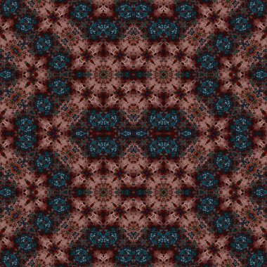 Kusursuz kaleydoskop deseni. Soyut doku. Yaratıcı ve kusursuz bir arkaplan