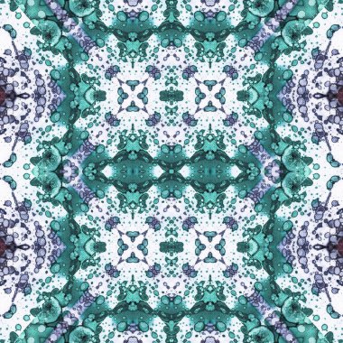 Kusursuz kaleydoskop deseni. Soyut doku. Yaratıcı ve kusursuz bir arkaplan