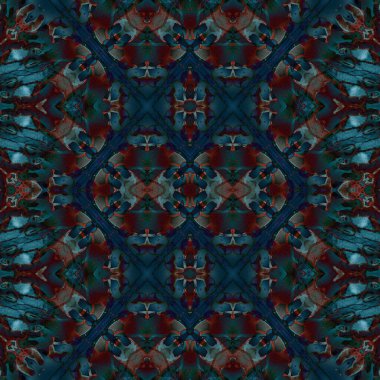 Kusursuz kaleydoskop deseni. Soyut doku. Yaratıcı ve kusursuz bir arkaplan