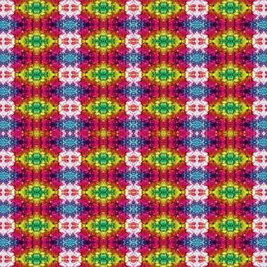 Kusursuz kaleydoskop deseni. Soyut doku. Yaratıcı ve kusursuz bir arkaplan