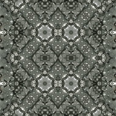 Kusursuz kaleydoskop deseni. Soyut doku. Yaratıcı ve kusursuz bir arkaplan