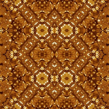 Kusursuz kaleydoskop deseni. Soyut doku. Yaratıcı ve kusursuz bir arkaplan