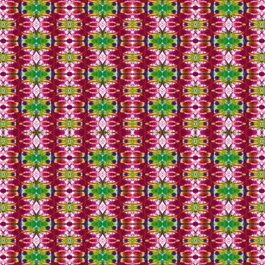 Kusursuz kaleydoskop deseni. Soyut doku. Yaratıcı ve kusursuz bir arkaplan