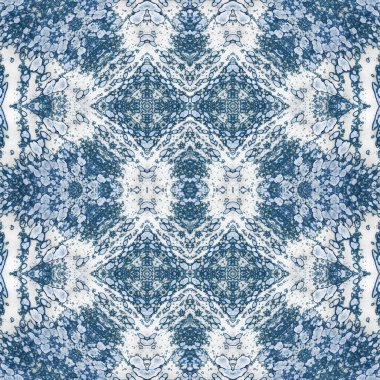 Kusursuz kaleydoskop deseni. Soyut doku. Yaratıcı ve kusursuz bir arkaplan