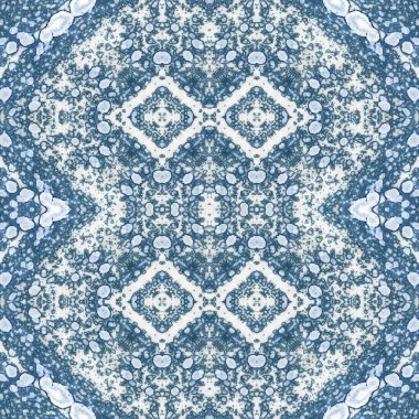 Kusursuz kaleydoskop deseni. Soyut doku. Yaratıcı ve kusursuz bir arkaplan