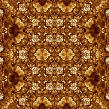 Kusursuz kaleydoskop deseni. Soyut doku. Yaratıcı ve kusursuz bir arkaplan