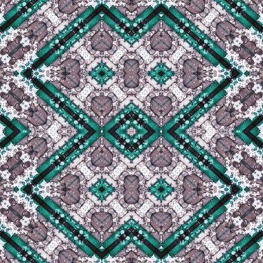 Kusursuz kaleydoskop deseni. Soyut doku. Yaratıcı ve kusursuz bir arkaplan