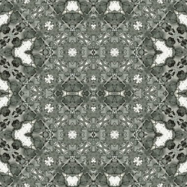 Kusursuz kaleydoskop deseni. Soyut doku. Yaratıcı ve kusursuz bir arkaplan