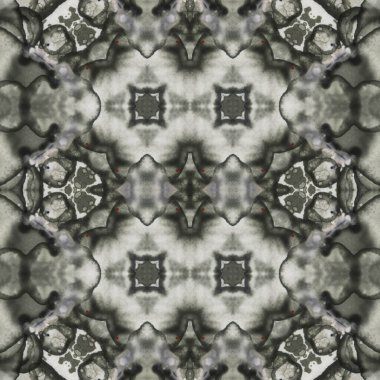 Kusursuz kaleydoskop deseni. Soyut doku. Yaratıcı ve kusursuz bir arkaplan