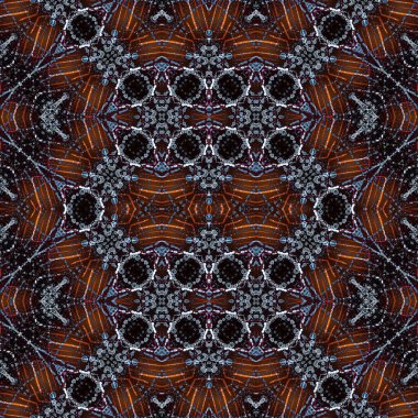 Kusursuz kaleydoskop deseni. Soyut doku. Yaratıcı ve kusursuz bir arkaplan