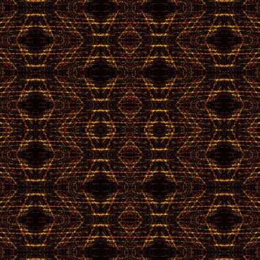 Kusursuz kaleydoskop deseni. Soyut doku. Yaratıcı ve kusursuz bir arkaplan