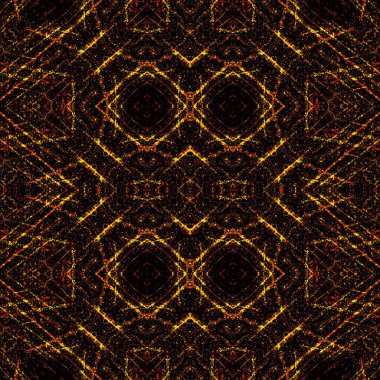 Kusursuz kaleydoskop deseni. Soyut doku. Yaratıcı ve kusursuz bir arkaplan