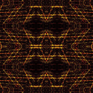 Kusursuz kaleydoskop deseni. Soyut doku. Yaratıcı ve kusursuz bir arkaplan