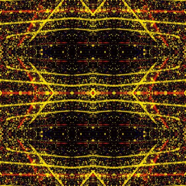 Kusursuz kaleydoskop deseni. Soyut doku. Yaratıcı ve kusursuz bir arkaplan