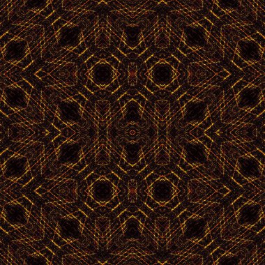 Kusursuz kaleydoskop deseni. Soyut doku. Yaratıcı ve kusursuz bir arkaplan