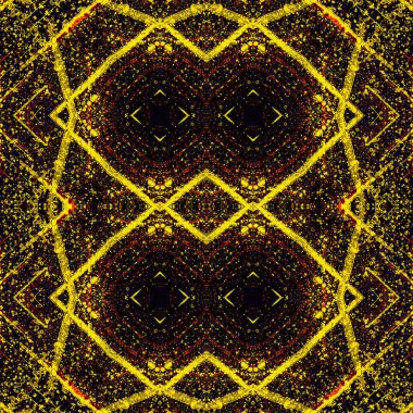 Kusursuz kaleydoskop deseni. Soyut doku. Yaratıcı ve kusursuz bir arkaplan