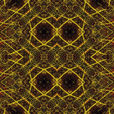 Kusursuz kaleydoskop deseni. Soyut doku. Yaratıcı ve kusursuz bir arkaplan