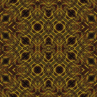 Kusursuz kaleydoskop deseni. Soyut doku. Yaratıcı ve kusursuz bir arkaplan