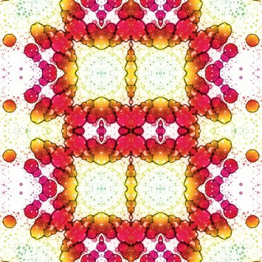 Kusursuz kaleydoskop deseni. Soyut doku. Yaratıcı ve kusursuz bir arkaplan