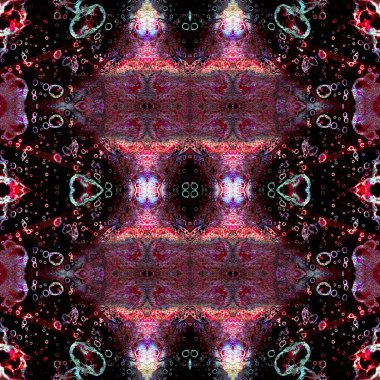 Kusursuz kaleydoskop deseni. Soyut doku. Yaratıcı ve kusursuz bir arkaplan