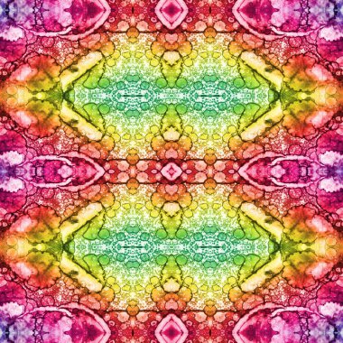 Kusursuz kaleydoskop deseni. Soyut doku. Yaratıcı ve kusursuz bir arkaplan