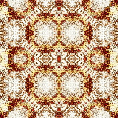 Kusursuz kaleydoskop deseni. Soyut doku. Yaratıcı ve kusursuz bir arkaplan