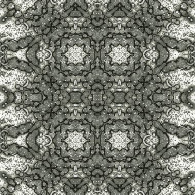 Kusursuz kaleydoskop deseni. Soyut doku. Yaratıcı ve kusursuz bir arkaplan