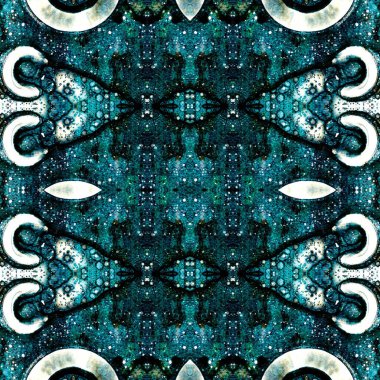 Kusursuz kaleydoskop deseni. Soyut doku. Yaratıcı ve kusursuz bir arkaplan