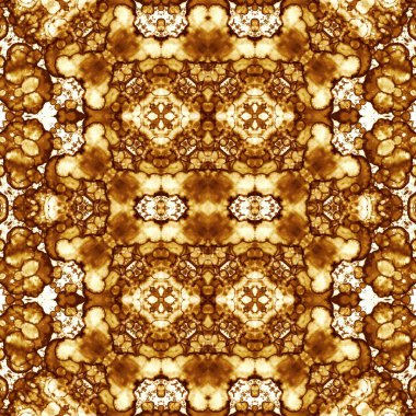 Kusursuz kaleydoskop deseni. Soyut doku. Yaratıcı ve kusursuz bir arkaplan