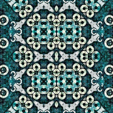 Kusursuz kaleydoskop deseni. Soyut doku. Yaratıcı ve kusursuz bir arkaplan