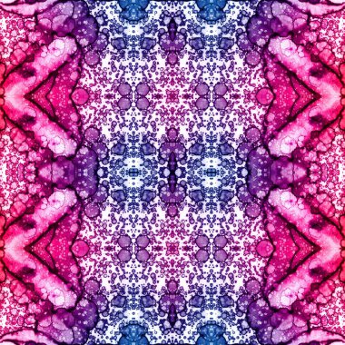 Kusursuz kaleydoskop deseni. Soyut doku. Yaratıcı ve kusursuz bir arkaplan