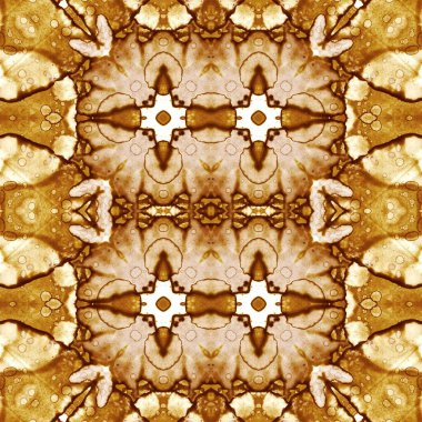 Kusursuz kaleydoskop deseni. Soyut doku. Yaratıcı ve kusursuz bir arkaplan