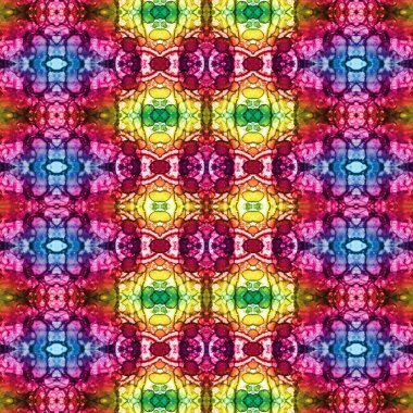 Kusursuz kaleydoskop deseni. Soyut doku. Yaratıcı ve kusursuz bir arkaplan