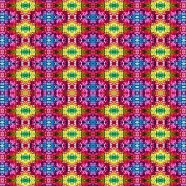 Kusursuz kaleydoskop deseni. Soyut doku. Yaratıcı ve kusursuz bir arkaplan