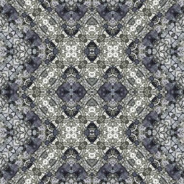 Kusursuz kaleydoskop deseni. Soyut doku. Yaratıcı ve kusursuz bir arkaplan